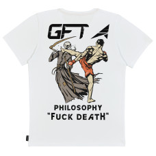 Футболка GFT Philosophy Fuck Death White