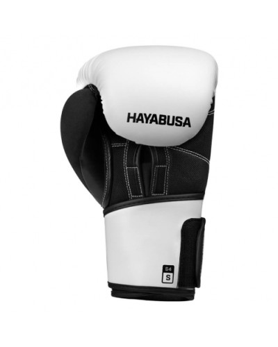 БОКСЕРСКИЕ ПЕРЧАТКИ HAYABUSA S4 BOXING GLOVES WHITE