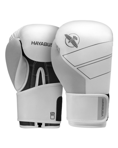 БОКСЕРСКИЕ ПЕРЧАТКИ HAYABUSA S4 LEATHER BOXING GLOVES WHITE