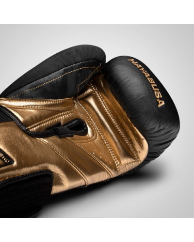 БОКСЕРСКИЕ ПЕРЧАТКИ HAYABUSA T3 BOXING GLOVES BLACK GOLD
