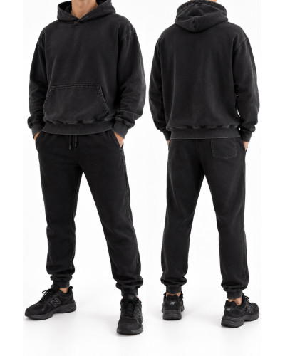 Костюм худі та штани black vintage