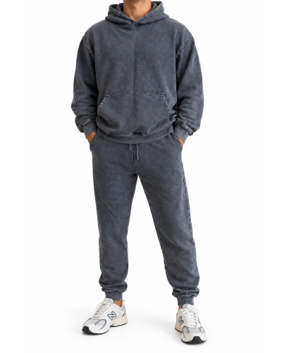 Костюм худі та штани dark blue vintage