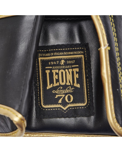 Боксерские перчатки Leone Italy Black Боксерские перчатки Leone Italy Black