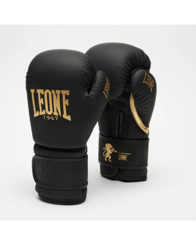 Боксерские перчатки Leone Mono Black 