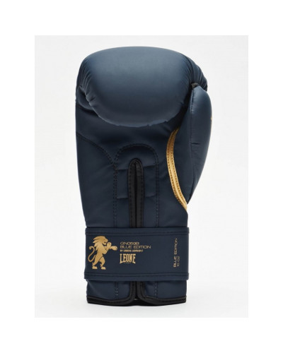 Боксерские перчатки Leone Mono Blue 