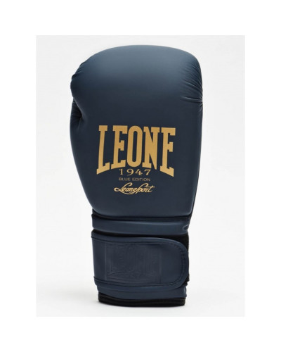 Боксерские перчатки Leone Mono Blue 
