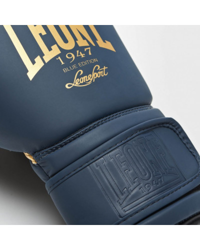 Боксерские перчатки Leone Mono Blue 