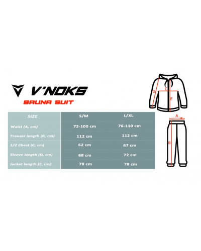 Костюм для схуднення с капюшоном V`Noks Scath Grey Костюм для схуднення с капюшоном V`Noks Scath Grey