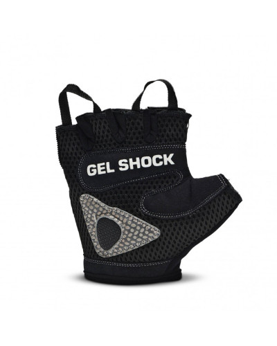 Перчатки для фитнеса Leone Gel Shock Black