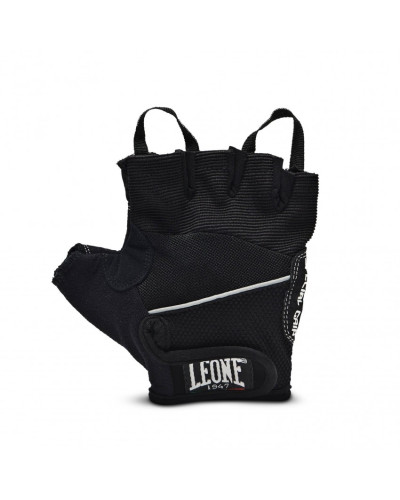 Перчатки для фитнеса Leone Gel Shock Black