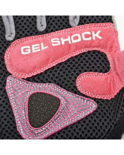 Перчатки для фитнеса Leone Gel Shock Purple