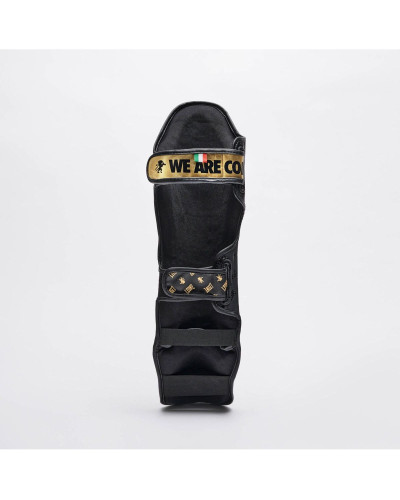 Защита голени Leone DNA Rex Leather Black