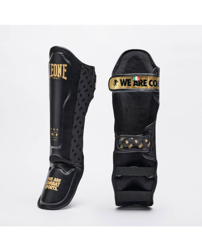 Защита голени Leone DNA Rex Leather Black