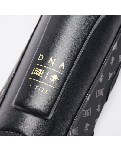 Защита голени Leone DNA Rex Leather Black