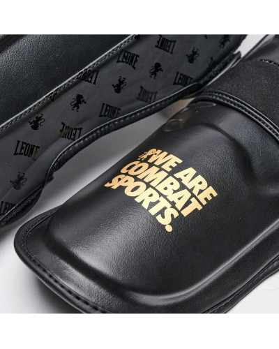 Защита голени Leone DNA Rex Leather Black