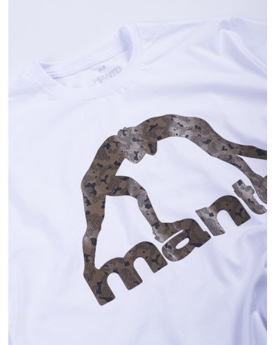 Футболка Manto Logo Camo white