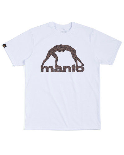 Футболка Manto Logo Camo white