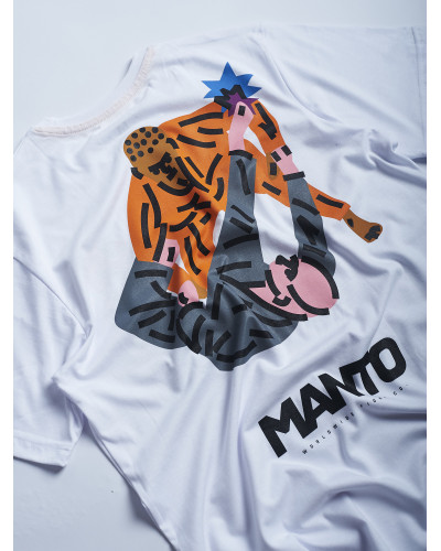 Футболка Manto BJJ GYM 2.0 white
