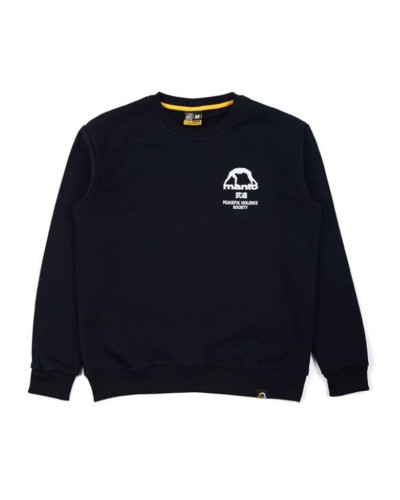 Світшот Manto Crewneck Society Black