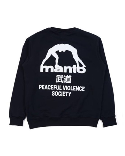 Світшот Manto Crewneck Society Black