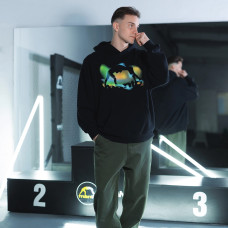 Худи Manto Reflection Oversize Black