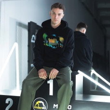 Худи Manto Reflection Oversize Black