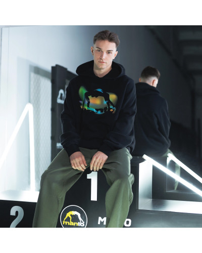 Худи Manto Reflection Oversize Black