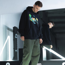 Худи Manto Reflection Oversize Black