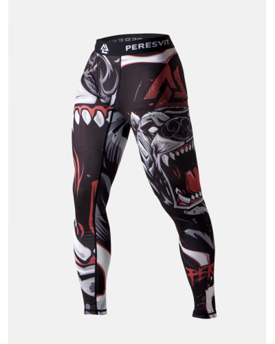 Компрессионные штаны peresvit battle bear mma leggings 