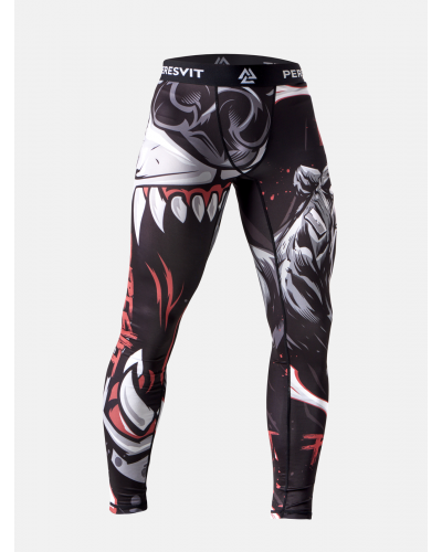 Компрессионные штаны peresvit battle bear mma leggings 