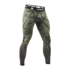 Компрессионные штаны peresvit rival leggings riffle green