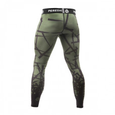 Компрессионные штаны peresvit rival leggings riffle green