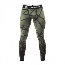 Компрессионные штаны peresvit rival leggings riffle green