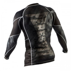 Рашгард Peresvit Immortal Silver Force Rashguard Long Sleeve Black Rain