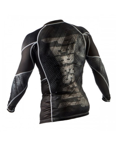 Рашгард Peresvit Immortal Silver Force Rashguard Long Sleeve Black Rain