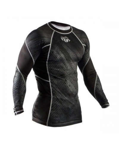 Рашгард Peresvit Immortal Silver Force Rashguard Long Sleeve Black Rain