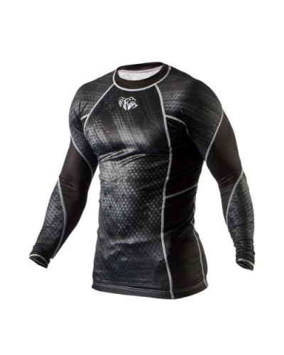 Рашгард Peresvit Immortal Silver Force Rashguard Long Sleeve Black Rain