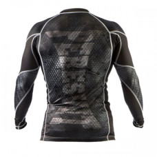 Рашгард Peresvit Immortal Silver Force Rashguard Long Sleeve Black Rain