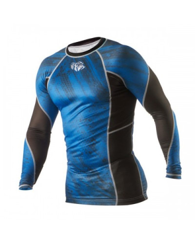 Рашгард Peresvit Immortal Silver Force Rashguard Long Sleeve Dark Marine