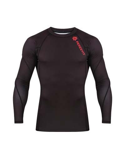Рашгард Peresvit core long sleeve black-red
