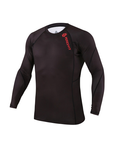 Рашгард Peresvit core long sleeve black-red