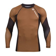 Рашгард Peresvit core long sleeve brown