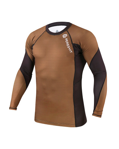 Рашгард Peresvit core long sleeve brown