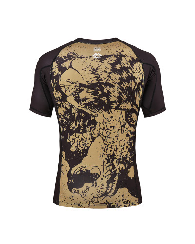 Рашгард peresvit hokusai short sleeve sand