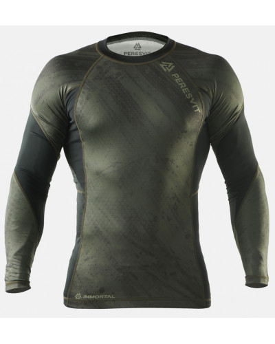 Рашгард peresvit immortal 2.0 military green long sleeve rash guard