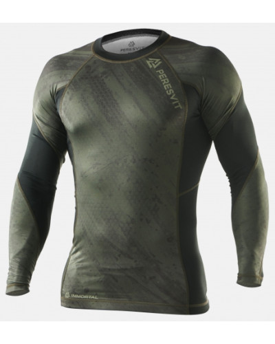 Рашгард peresvit immortal 2.0 military green long sleeve rash guard