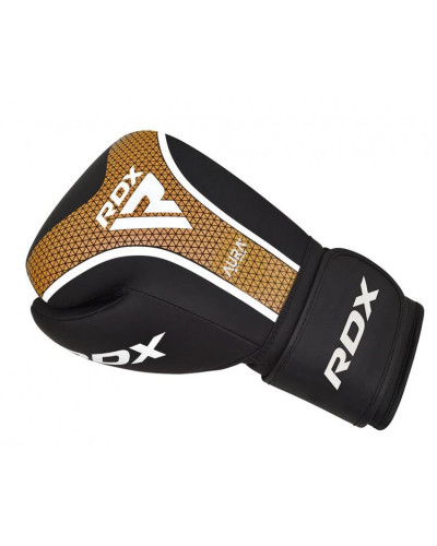 Боксерские перчатки RDX T17 Aura Black Gold 