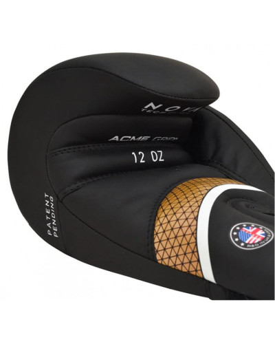 Боксерские перчатки RDX T17 Aura Black Gold 