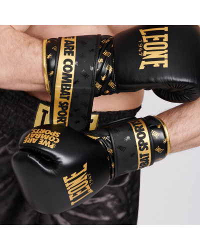 Боксерские перчатки Leone DNA Black