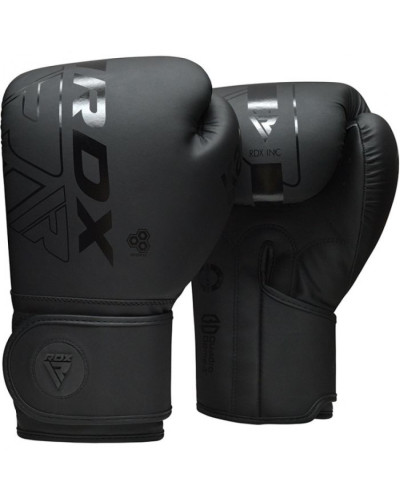 Боксерські рукавички RDX F6 Matte Black 